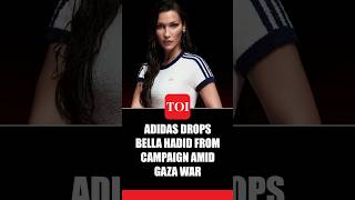 Sick Adidas Says Sorry Drops ProPalestine Supermodel Bella Hadid From Ad Campaign  Watch [upl. by Airamesor]