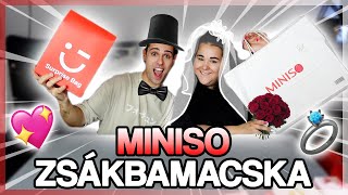 ELJEGYZŐS MINISO ZSÁKBAMACSKA NYITÁS BARBIVAL 💍❤️  nyereményjáték 🎁 [upl. by Atiuqnahs]