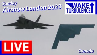 🔴LIVE Airshow London 2023  Live SUNDAY Coverage from CYXU London Ontario Canada [upl. by Gusta]