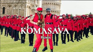 Diamond platnumz ft Marioo  KOMASAVA Remix official Music Video 2024 [upl. by Kancler]