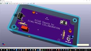 kicad StepUp ECAD MCAD Synchronization [upl. by Mufi]