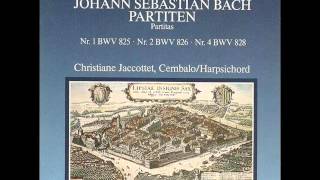 Jaccottet Bach BWV 826 [upl. by Akelam683]