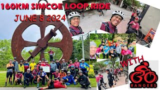 SIMCOE LOOP BIKE RIDE 2024 WITH GORANGERS [upl. by Ecerahs]