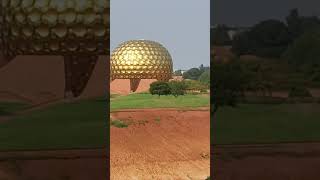 Matrimandir  Auroville  aurovillepondicherry [upl. by Aramois342]