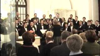 08 male choir of mephi  tsaritsyno 16102005  salve regina [upl. by Arihsay571]