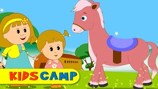 Horsey Horsey  More Nursery Rhymes And Kids Songs by KidsCamp [upl. by Eon]