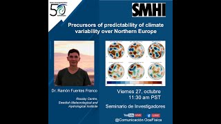 Precursors of predictability of climate variability over Northern Europe [upl. by Assyli139]