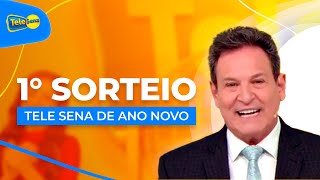 Confira o 1º Sorteio da Tele Sena de Ano Novo 2024 07012024 [upl. by Ahsinrad849]