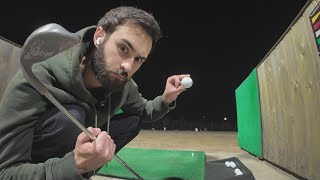 Rookie Golfer Hits Up the Driving Range [upl. by Acemat982]