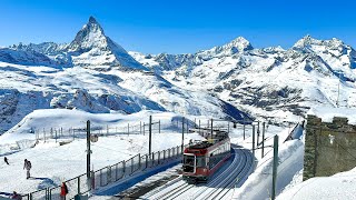 Cab Ride in World’s Most Beautiful Train Journey  Gornergrat Matterhorn Bahn Zermatt Switzerland [upl. by Ysus728]