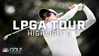 LPGA Tour Highlights The Amundi Evian Championship Round 2  Golf Channel [upl. by Rysler765]