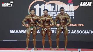 IBBF 11th Mr INDIA 2018 All Winners Summary [upl. by Seebeck488]