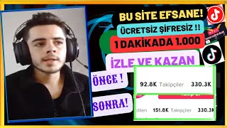 1 Dakikada 1000 Takipçi Hilesi  Tiktok Takipçi Hilesi 2023 [upl. by Enahpets]