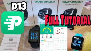 How To Connect Any Smartwatch To Phone Less Than 2 Minutes  Fitpro Smart Bracelet [upl. by Anertac492]