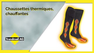 Chaussettes thermiques chauffantes [upl. by Nerrak]