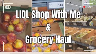 Lidl Haul  Grocery Haul  Shop With Me  UK Lidl  Family of 5 [upl. by Nahtaj216]