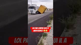 Chauffeur conteneur transport shortvideo routier [upl. by Alleunamme673]