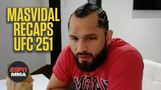 Jorge Masvidal wants rematch vs Kamaru Usman over any other fight  ESPN MMA [upl. by Palila19]