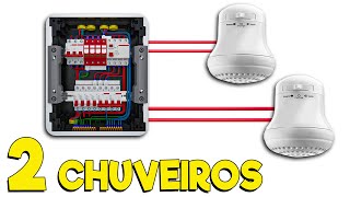 PARA INICIANTES COMO INSTALAR 2 CHUVEIROS PARTE 3 [upl. by Kris698]