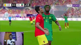 eFootball Pes 21 Gameplay I Guinea vs Ethiopia  Africa Cup Of Nations Qualification 2025 [upl. by Vallo]