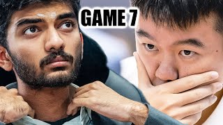 Gukesh vs Ding  GAME 7  FIDE World Chess Championship Match 2024 [upl. by Oir]