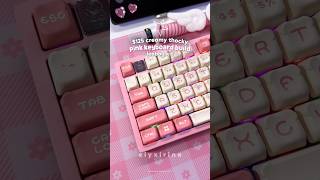 creamy thocky keyboard💕 Leobog Hi75 kit ⌨️ mechanicalkeyboard thocky keyboardasmr asmr typing [upl. by Leiba419]