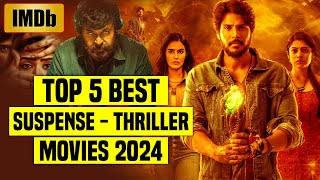 Top 5 Best South Indian Suspense Thriller Movies IMDb 2024  You Shouldn’t Miss [upl. by Ennayelhsa]