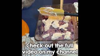 Triple Berry Cream Cheese Cake Plus How To Make Cake Flour Homemade shorts [upl. by Hanavas]