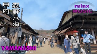 Japan Driving Tour in the Oshino Hakkai  KoFu in Yamanashi  4k 忍野八海 甲府  Explore Japan [upl. by Adnalu]