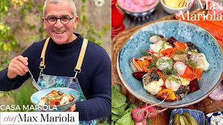 INSALATA CON SALMONE dellAlaska SANA RICCA LEGGERA E SFIZIOSA 🥗 Ricetta di Chef Max Mariola [upl. by Reid]