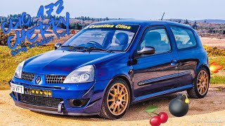 Monaco Blue Clio 172 Straight pipe and Cherry bomb exhaust [upl. by Terence]