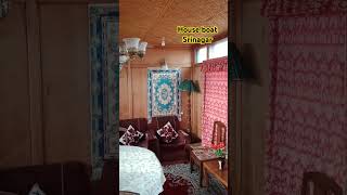 House boat experience Kashmir houseboat srinagar kashmir shikara houseboatlife [upl. by Blas]