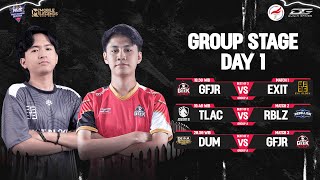 🔴DGWIB MLBB S16  GROUP STAGE DAY 1 Group A [upl. by Renita]