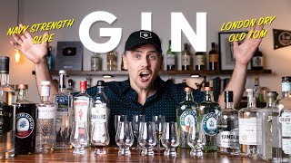 Beginners guide to GIN A history amp tasting of various styles [upl. by Ellednahs29]