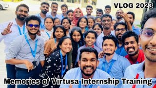 VLOG 9  Virtusa Internship Batch 2023 💙  Life as an Intern in Virtusa ❤️  Sri Lanka [upl. by Volnak]