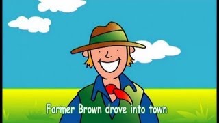 Farmer BrownKidzone [upl. by Aihsal]