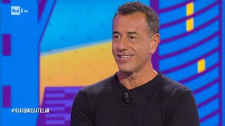 Lintervista a Matteo Garrone  Stasera cè Cattelan su Rai2 del 04102023 [upl. by Ynneb119]