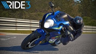 Ride 3  Episode 2  Suzuki GSXR600 at Nürburgring [upl. by Irrem]