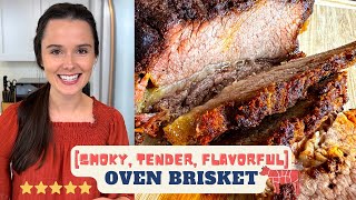 Smoky Oven Brisket [upl. by Anyel]