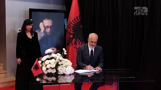 Top News Lamtumirë gjeniu i letrave shqipe Përcillet në banesën e fundit Ismail Kadare [upl. by Tumer]