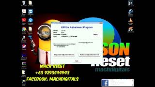 Reset Epson L3110 [upl. by Randene]