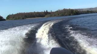 17 ft speed boat and 85 hp yamaha two stroke [upl. by Aydiv]