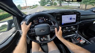 2024 Ford F150 Raptor R POV Drive Impressions and ASMR [upl. by Alilahk192]