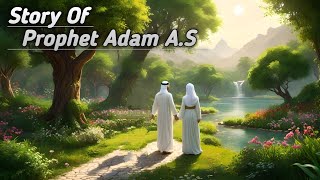 Story Of Prophet Adam AS  AI Animation [upl. by Corrie]