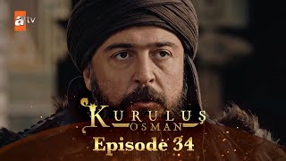 Kurulus Osman Urdu I Season 5  Episode 34 [upl. by Nnylarak728]