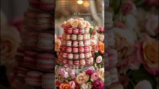 Wedding Color Combinations  Pink 🤍 White weddinginspiration weddingcake weddingideas [upl. by Lenee682]