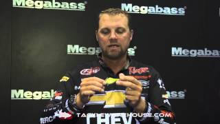 Megabass VibrationX Ultra with Luke Clausen  ICAST 2014 [upl. by Reinwald]