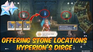 Hyperions Dirge 3 Offering Stone Locations  Enkanomiya Genshin impact [upl. by Hailat651]