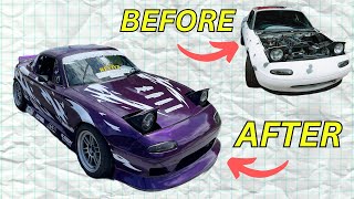 Building A MAZDA Miata In 10 Minutes [upl. by Adirf]