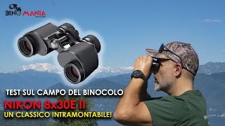 Binocolo NIKON 8x30E II 88° di campo il grandangolare classico e intramontabile [upl. by Nylhtac]